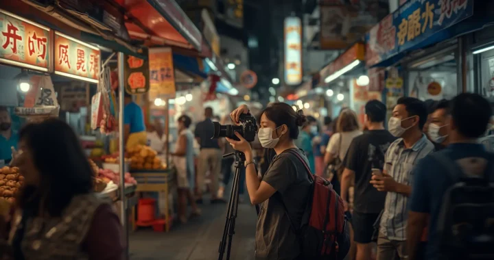 Night Market photography