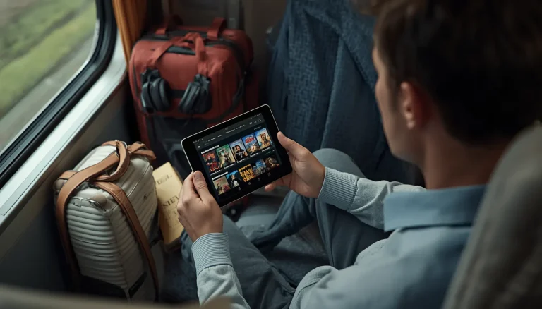 Downloading Movies Before Sleeper Trains