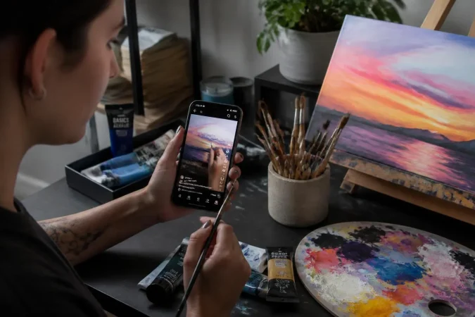 Exploring TikTok Speed Painting Tutorials