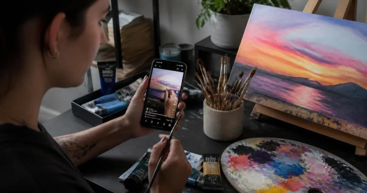 TikTok Speed Painting