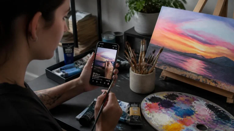 Exploring TikTok Speed Painting Tutorials
