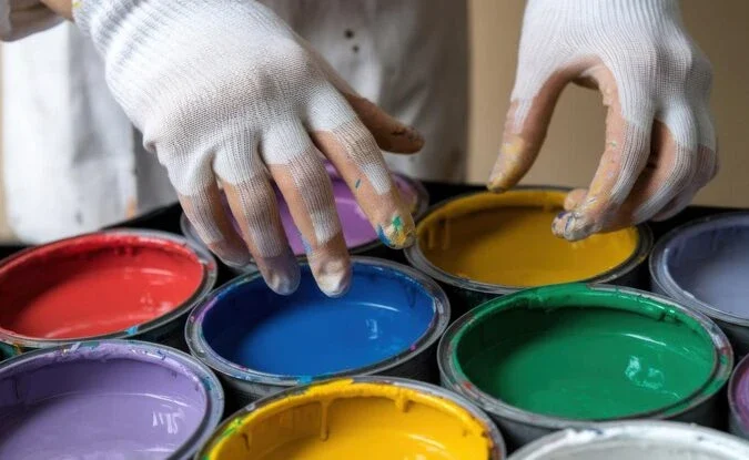 Painting Trends Through Color Mixing